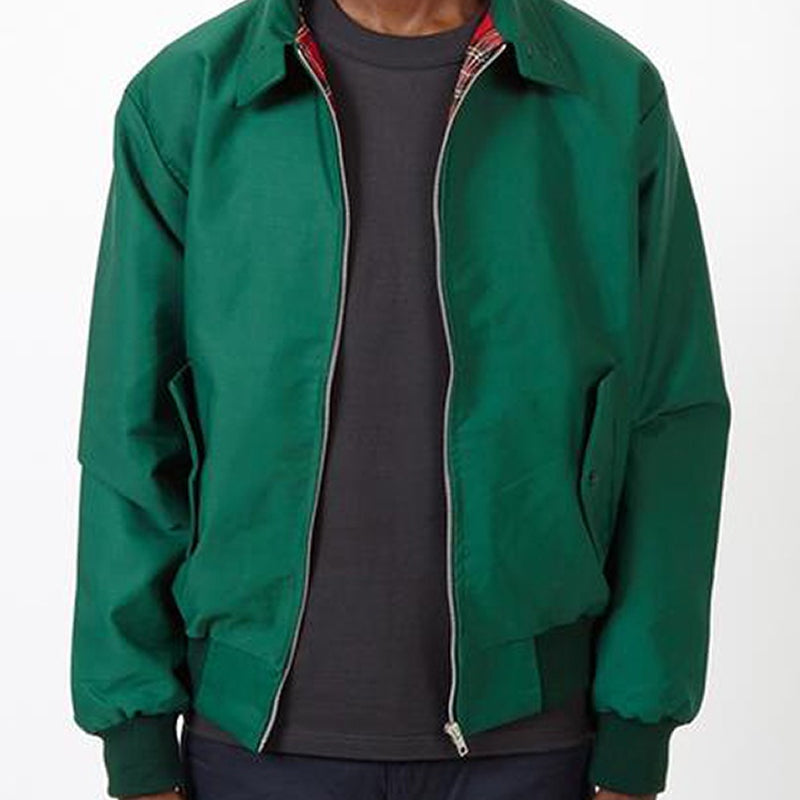 Elias | Harrington Jacke Herren Kariertes Innenfutter