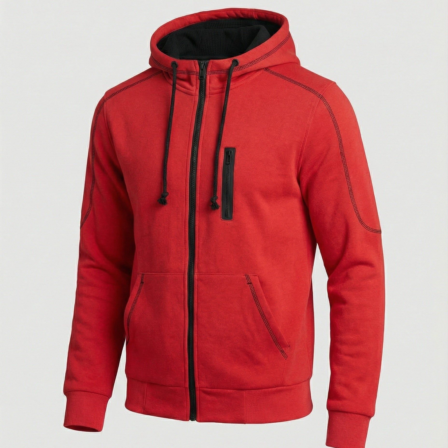 Elias | Hoodie Herren mit Kapuze und Reissverschluss