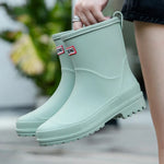 Emese | Gumicsizma Női Vízálló Félig Magas Szárú