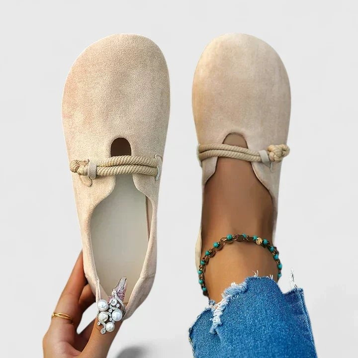 Emese | Mokaszin Női Kötél Pántos Slip-On
