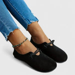 Emese | Mokaszin Női Kötél Pántos Slip-On