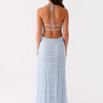 Erika | Alkalmi Maxi Ruha Női Halter Nyakú Csillogó