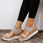 Emese | Platformos Szandál Női Pántos Espadrilles