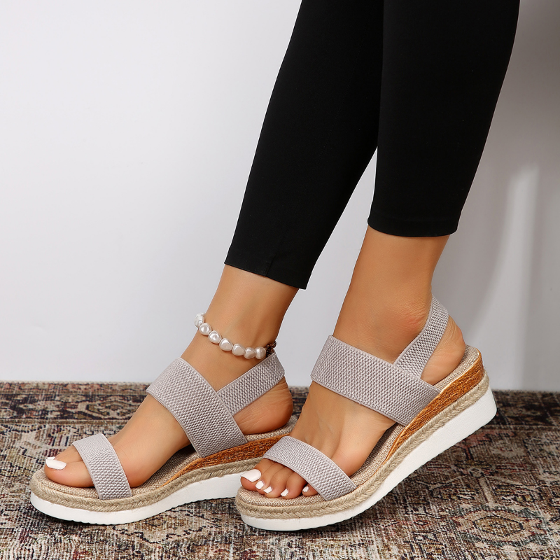 Emese | Platformos Szandál Női Pántos Espadrilles