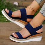 Emese | Platformos Szandál Női Pántos Espadrilles