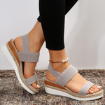 Emese | Platformos Szandál Női Pántos Espadrilles