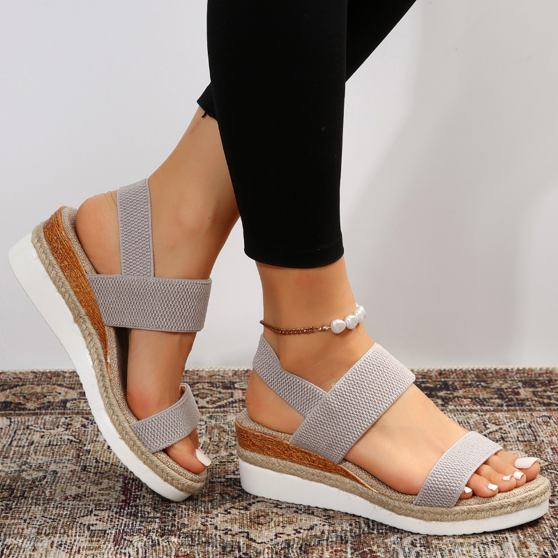 Emese | Platformos Szandál Női Pántos Espadrilles
