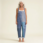 Erzsébet | Overall Női Patchwork Mintás Laza Szabás