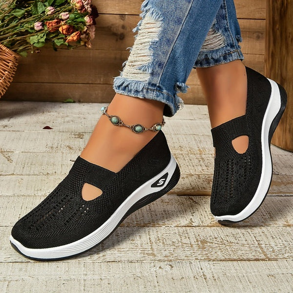 Erzsébet | Slip-On Cipő Női Hálós Sportos