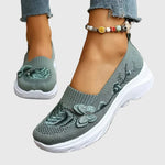 Eszter | Slip-On Sneaker Női Hímzett Pillangós