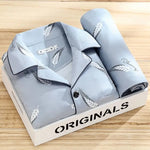 Felix | Pyjama Herren Langarm Set Bedruckt