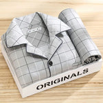 Felix | Pyjama Herren Langarm Set Bedruckt