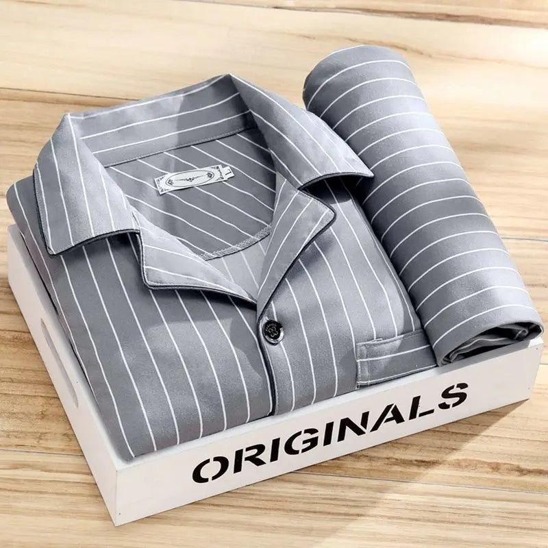 Felix | Pyjama Herren Langarm Set Bedruckt