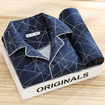 Felix | Pyjama Herren Langarm Set Bedruckt