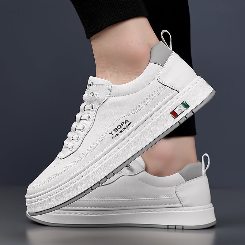 Felix | Sneaker Herren Leder Leicht Schnürsenkel