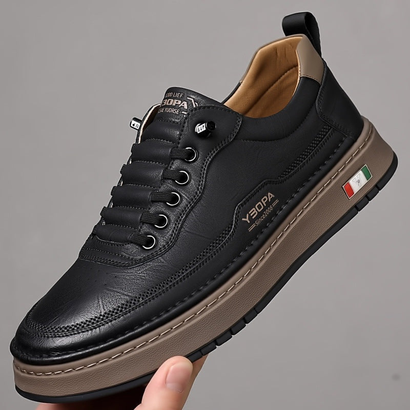 Felix | Sneaker Herren Leder Leicht Schnürsenkel