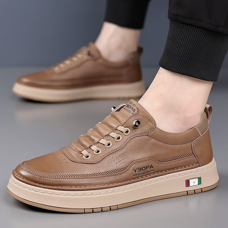 Felix | Sneaker Herren Leder Leicht Schnürsenkel