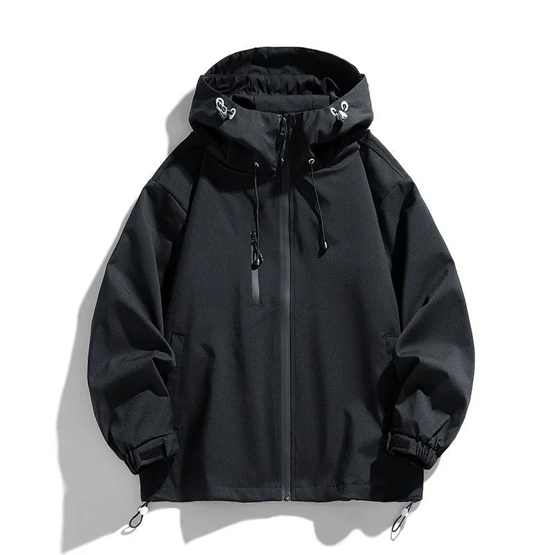 Felix | Windbreaker Jacke mit Kapuze Herren Wasserdicht Outdoor