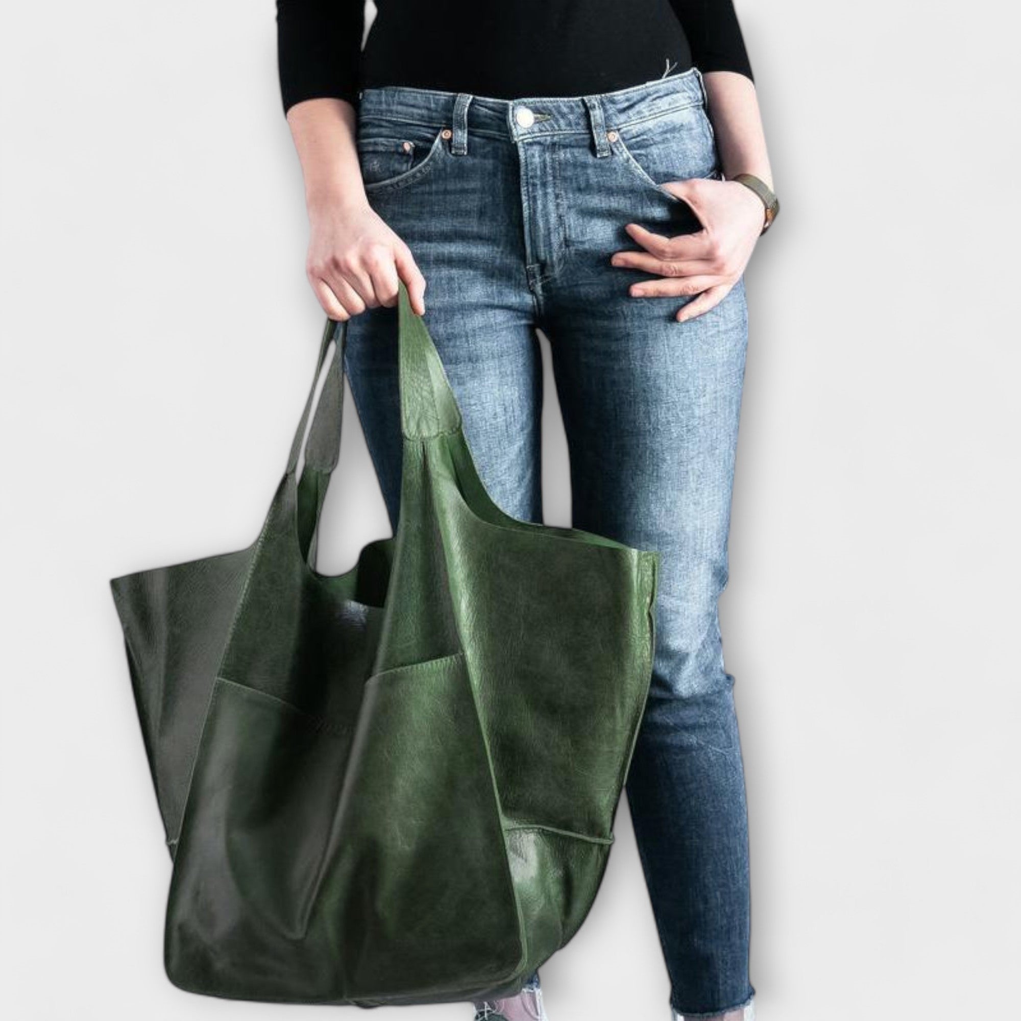 Flóra | Shopper Táska Női Bőr Nagy Méret