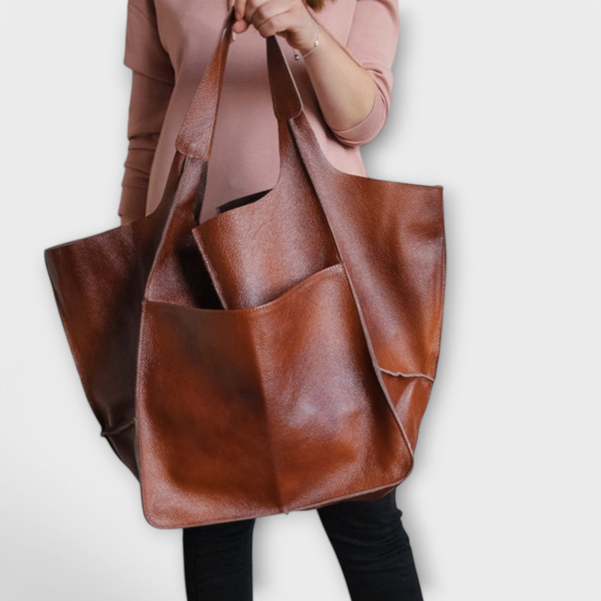 Flóra | Shopper Táska Női Bőr Nagy Méret