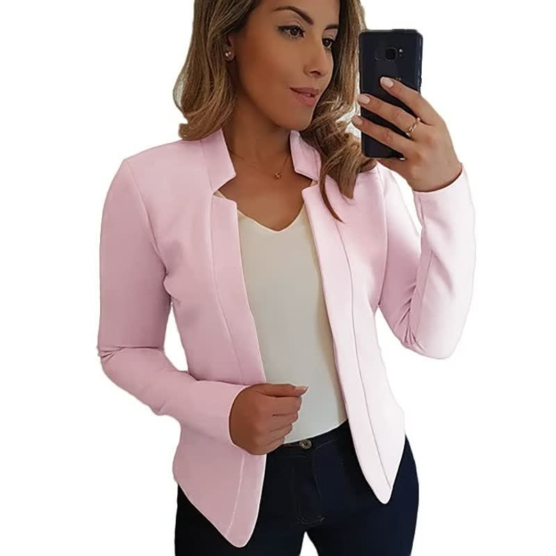 Flóra | Zakó Női Nyitott Elő Hosszú Ujjú Elegáns