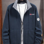 Florian | Fleecejacke Herren Outdoor Stehkragen Reissverschluss