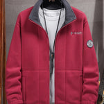 Florian | Fleecejacke Herren Outdoor Stehkragen Reissverschluss