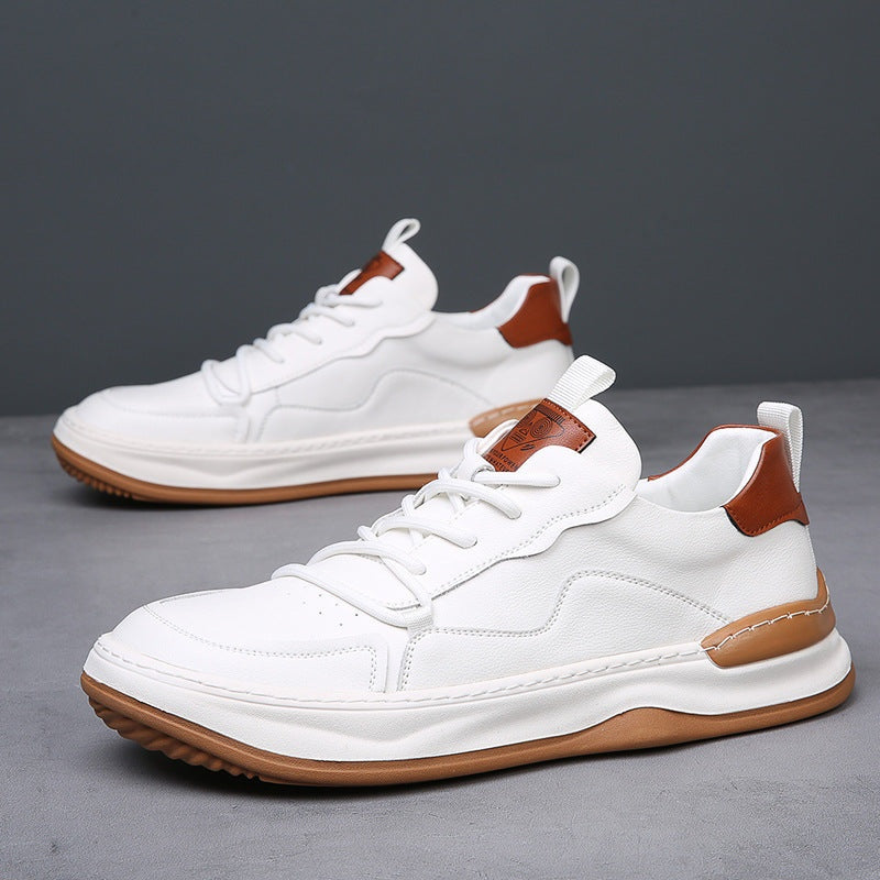 Florian | Leder Sneaker Herren Schnürer Dickesohle