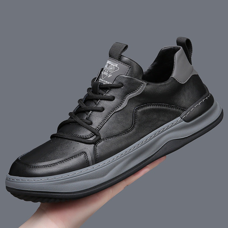 Florian | Leder Sneaker Herren Schnürer Dickesohle