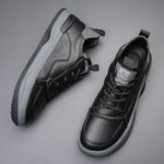 Florian | Leder Sneaker Herren Schnürer Dickesohle