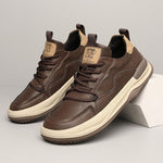 Florian | Leder Sneaker Herren Schnürer Dickesohle