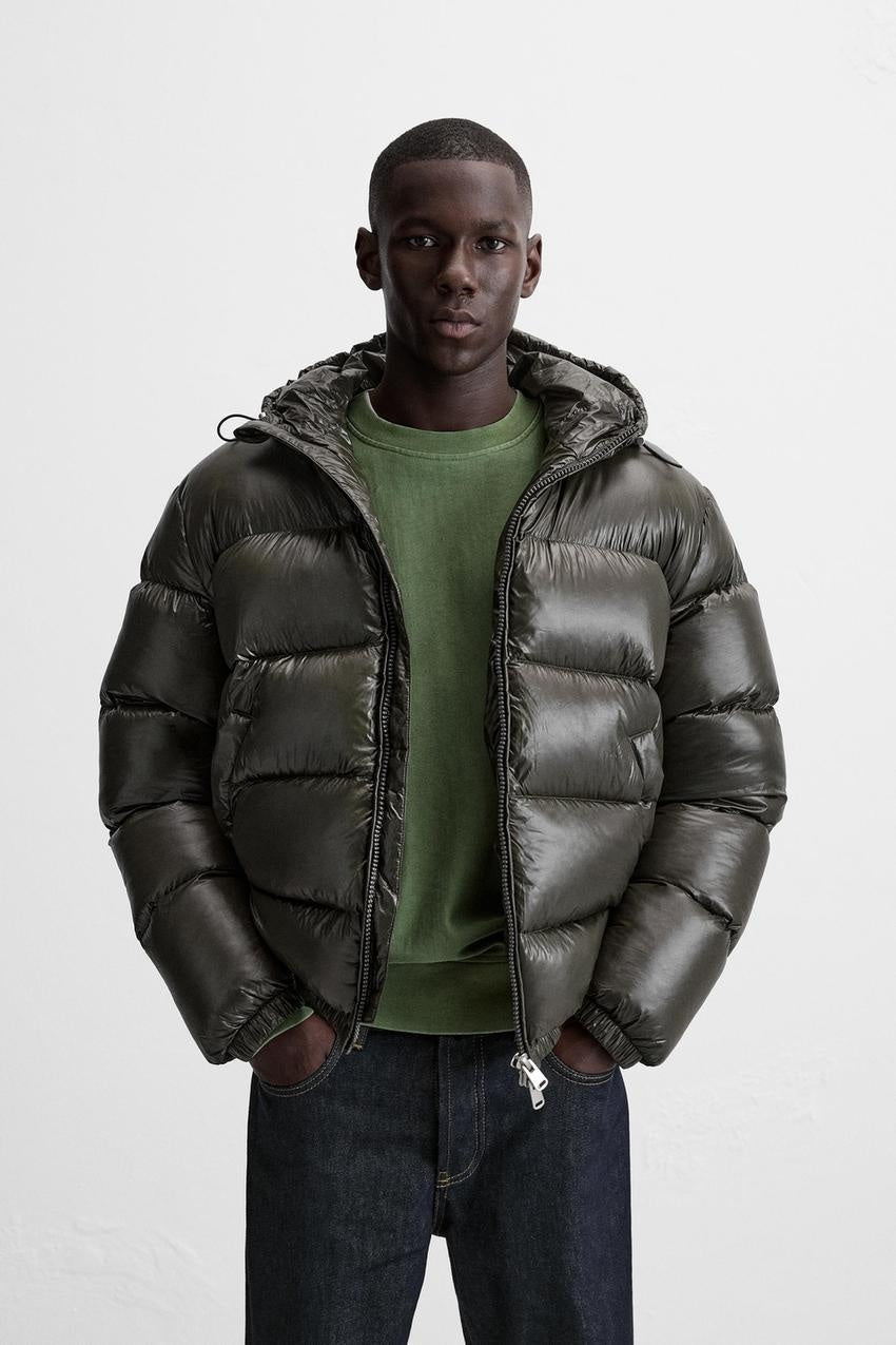 Flurin | Daunenjacke Herren mit Kapuze Gesteppt Oversized