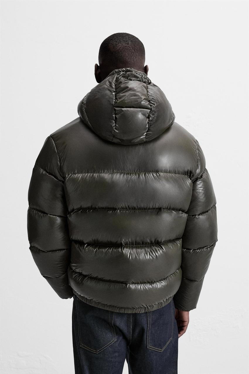 Flurin | Daunenjacke Herren mit Kapuze Gesteppt Oversized