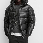 Flurin | Daunenjacke Herren mit Kapuze Gesteppt Oversized