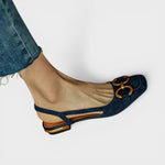 Fruzsina | Szandál Lapos Női Pántos Slingback