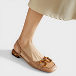Fruzsina | Szandál Lapos Női Pántos Slingback