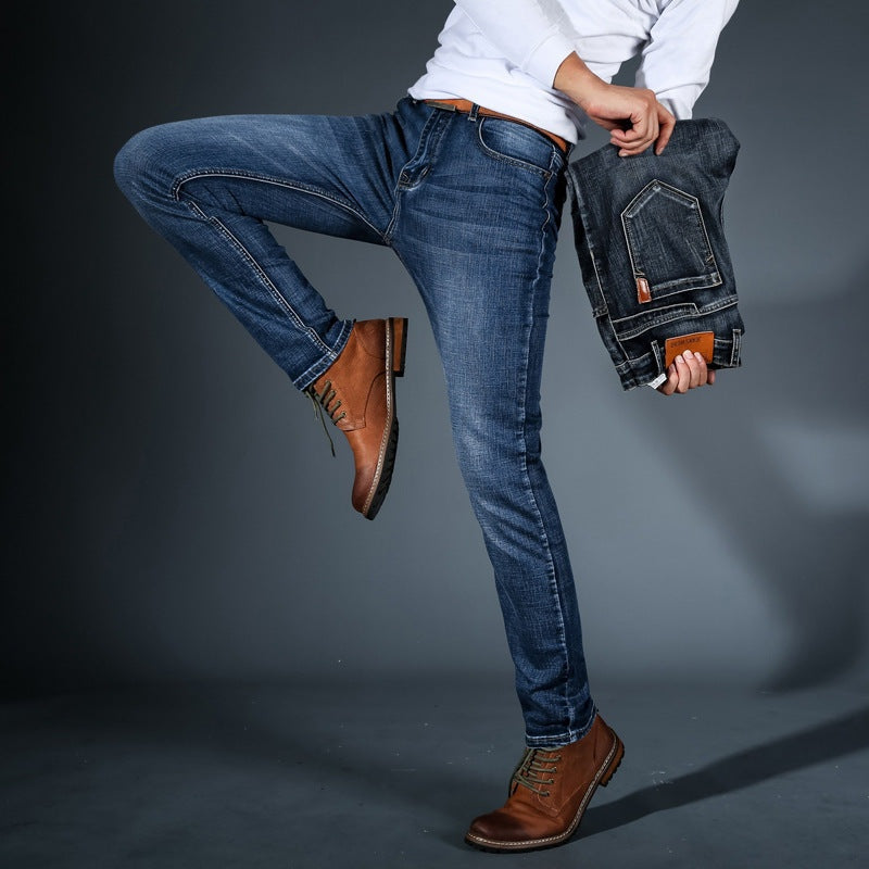 Gábor | Skinny Jeans Férfi Slim Fit Stretch Farmer