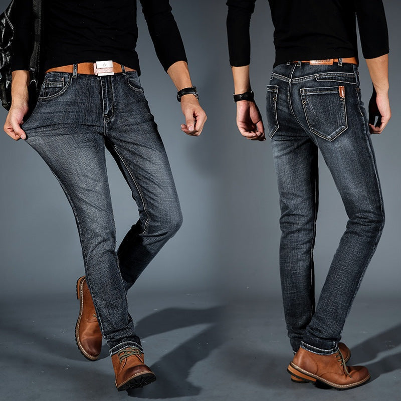 Gábor | Skinny Jeans Férfi Slim Fit Stretch Farmer