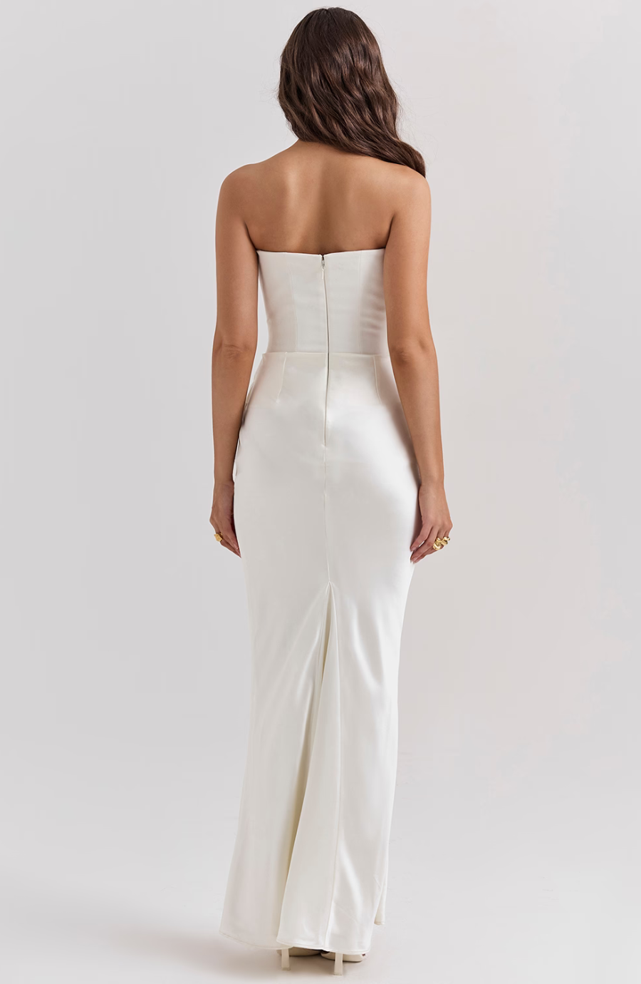 Gabriella | Alkalmi Strapless Ruha Női Maxi Testhezálló
