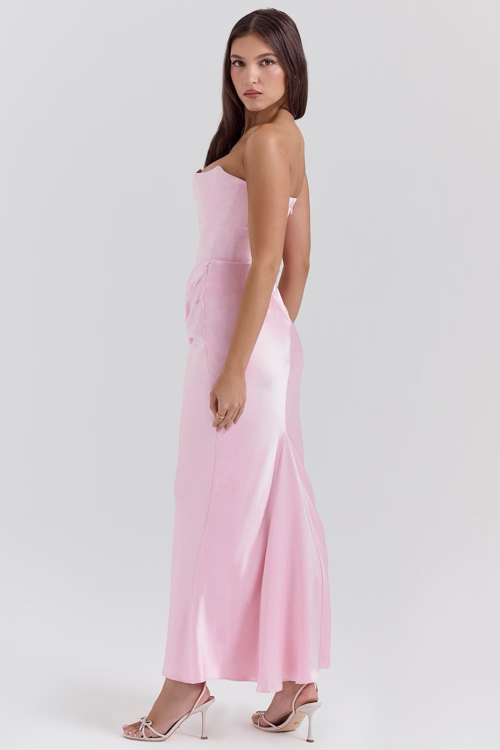 Gabriella | Alkalmi Strapless Ruha Női Maxi Testhezálló