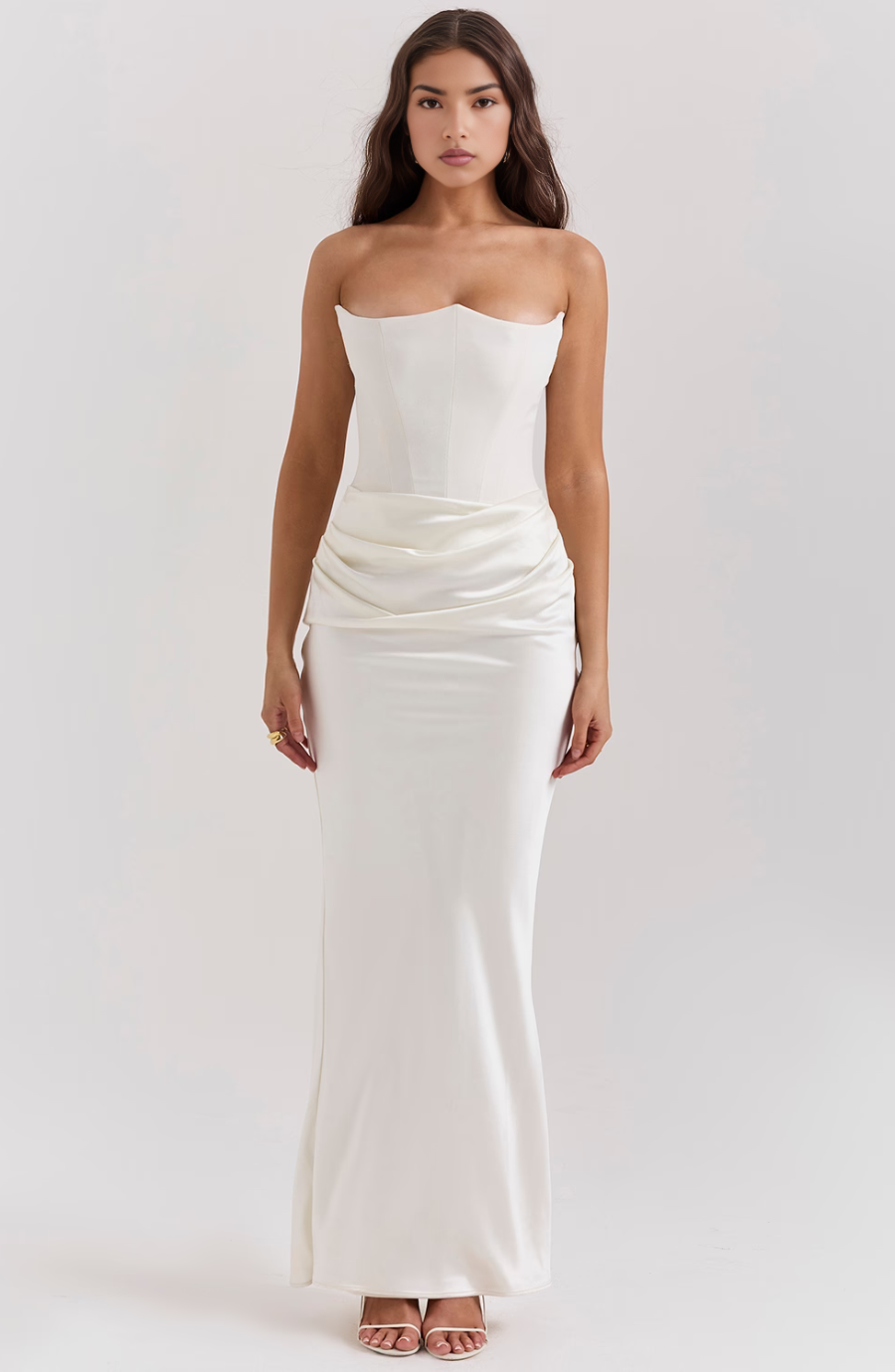 Gabriella | Alkalmi Strapless Ruha Női Maxi Testhezálló