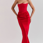 Gabriella | Alkalmi Strapless Ruha Női Maxi Testhezálló
