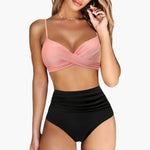Gabriella | Bikini Szett Női Magas Derekú Keresztpántos