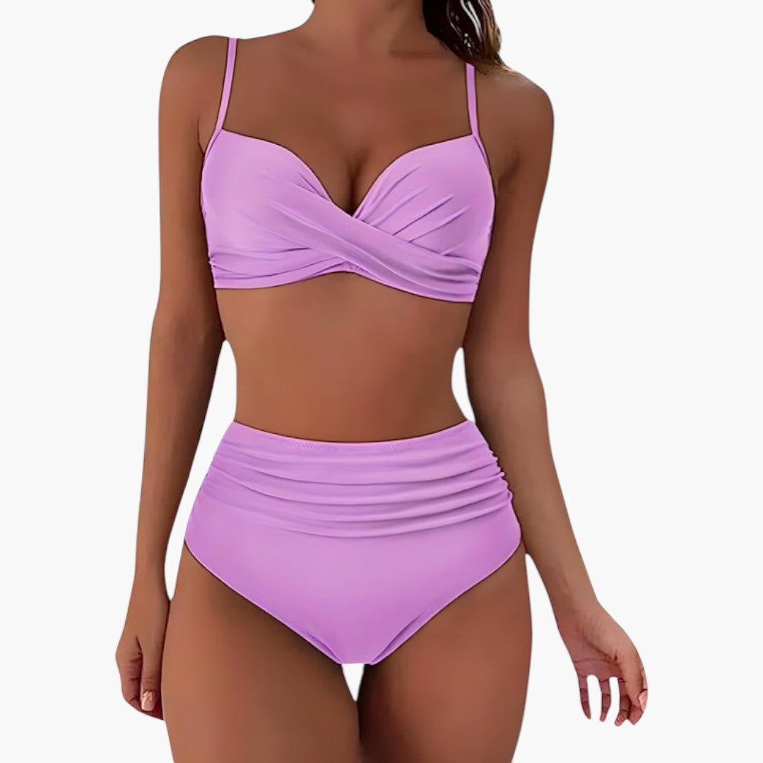 Gabriella | Bikini Szett Női Magas Derekú Keresztpántos