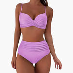Gabriella | Bikini Szett Női Magas Derekú Keresztpántos