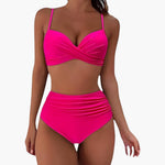 Gabriella | Bikini Szett Női Magas Derekú Keresztpántos
