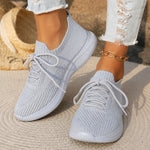 Gabriella | Sneaker Női Kötött Felsőrésszel Fűzős