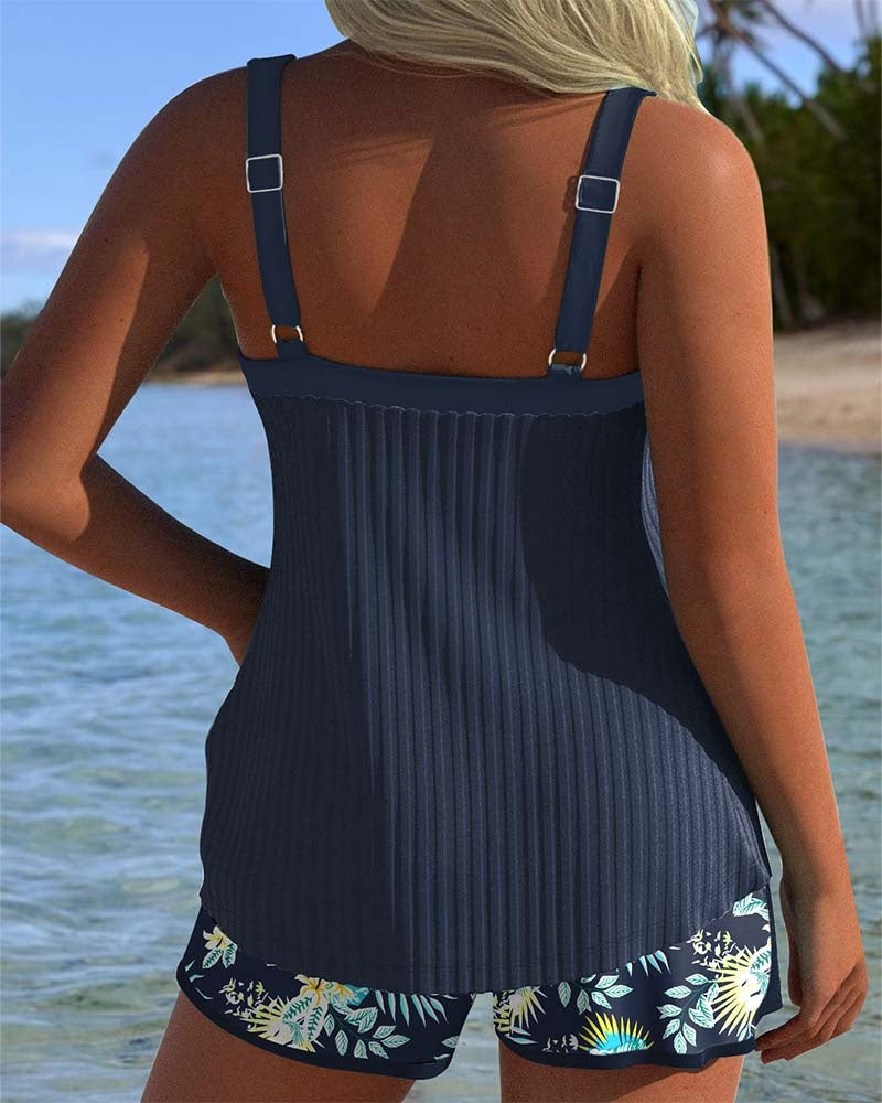 Gabriella | Tankini Szett Női Hasformáló Rövidnadrággal