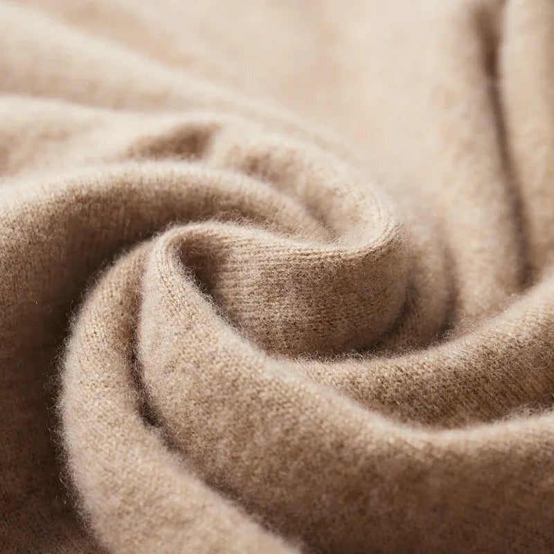 Gergő | Merino Gyapjú Kapucnis Pulóver Férfi Kötött