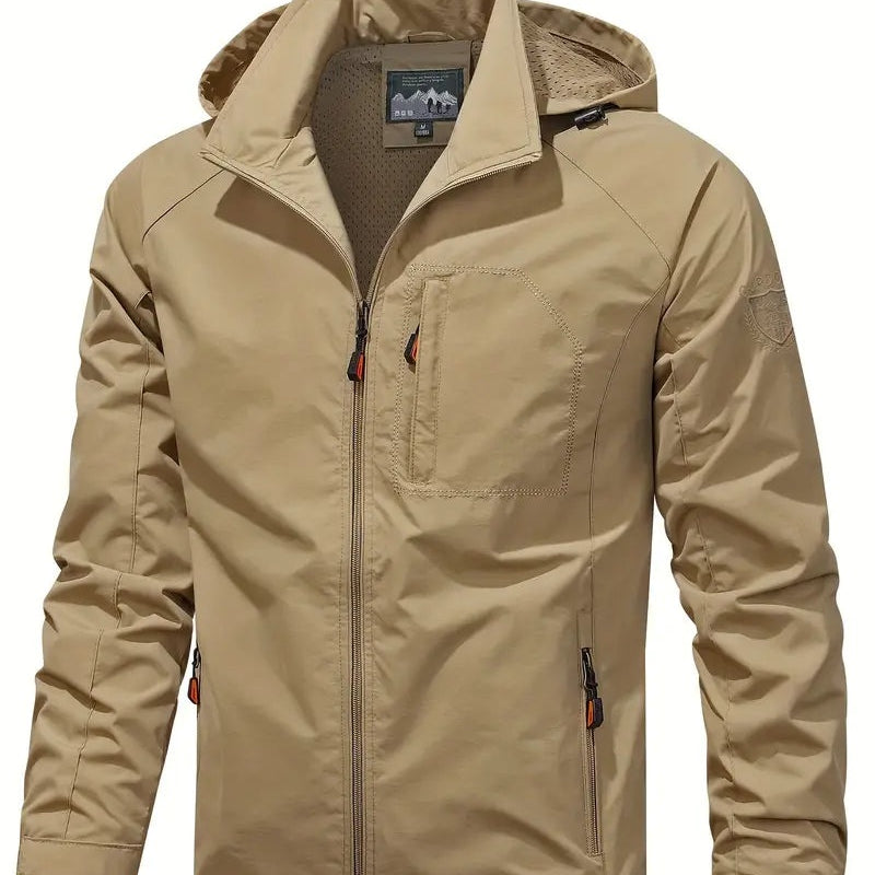 Gian | Jacke Herren Outdoor Mit Kapuze Wasserabweisend